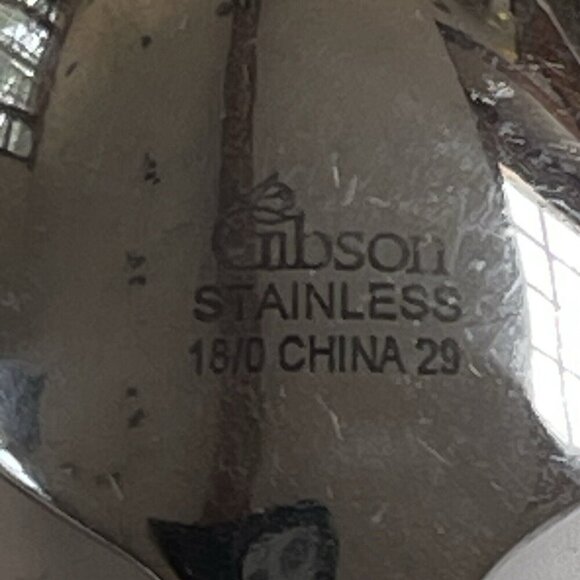 Gibson Stainless Spoons 4 Pieces 18/0 Replacement - Picture 4 of 5